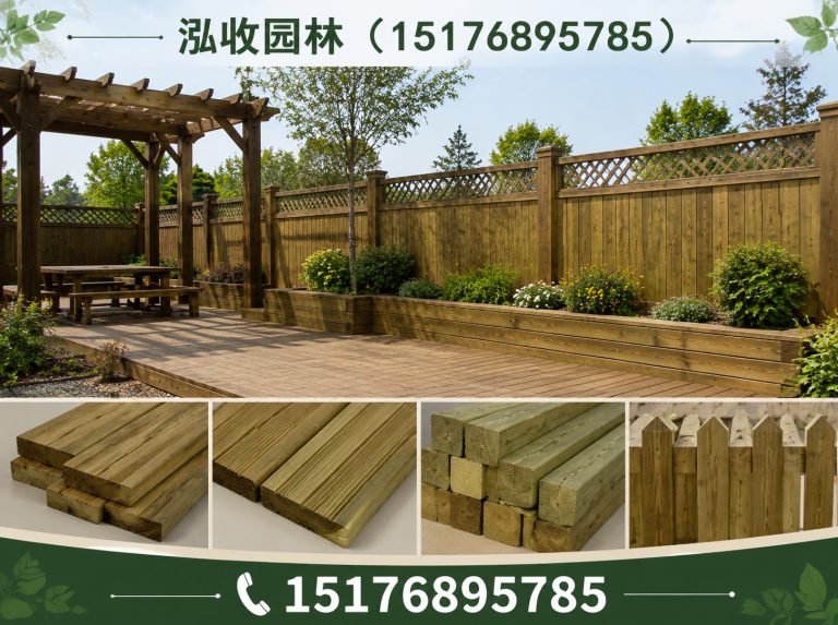 宿迁京津冀防腐木工程展示图